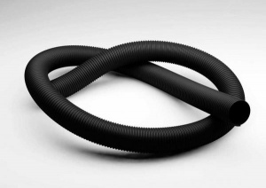 Der neue Master-PE L-F EL Der leichte Folienschlauch für die Absaugung chemischer Dämpfe und Gase in der Chemieindustrie  