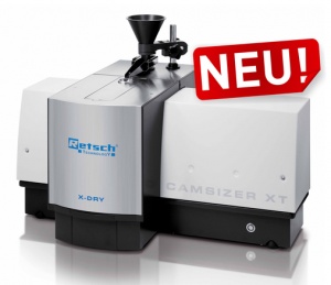 Weiter Messbereich und flexible Dispergierung Optische Partikelanalyse mit dem CAMSIZER XT
