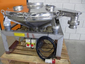 Allgaier Vibrall D 950 bei Surplus Select Vibrations-Siebmaschine für Kontrollsiebung und Schutzsiebung