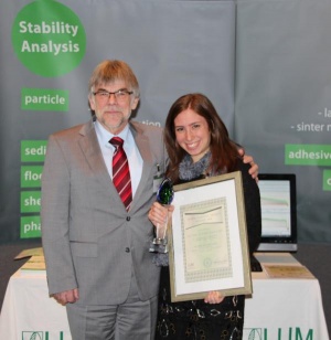 Israelische Forscherin mit dem Young Scientist Award 2014 für Dispersi -Dense colloidal fluids form denser sediments-