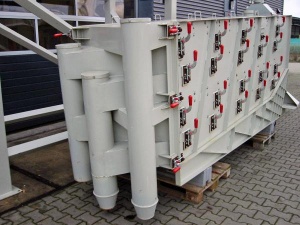 Schwingsieb für 3 Fraktionen bei Surplus Select Doppelleistung (2x 2 Siebdecke)