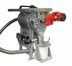 Dinnissen präsentiert ein Pulversiebsystem für hohe Kapazitä mit integriertem Metalldetektor und Probenahme für kleine und mittelgroße Lebensmittelbetriebe