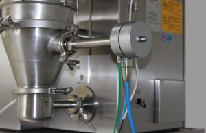 Inline-Partikelsonde für die Pharmaindustrie Parsum zeigt auf der Powtech 2014 die neue Inline-Sonde IPP 80-P für Partikelmessung im GMP-Bereich