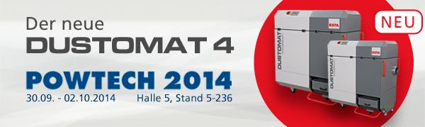 ESTA präsentiert Messeneuheit auf der POWTECH in Nürnberg Premiere auf der POWTECH - Halle 5 Stand 5-236
