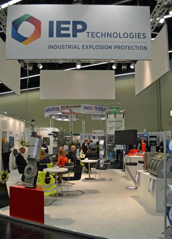 Ein voller Erfolg auf der POWTECH 2014 IEP Technologies präsentierte Lösungen zum konstruktiven Explosionsschutz