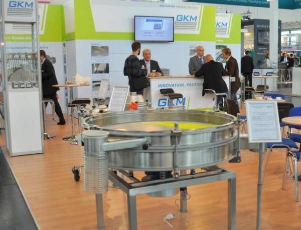 GKM Siebtechnik auf der Powtech 2014 Erfolgreicher Messeauftritt 