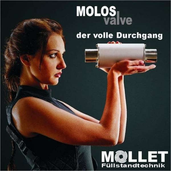 MOLOSvalve – Sinus Quetschventil Quetschventile für universellen Einsatz in vielen Anwendungen