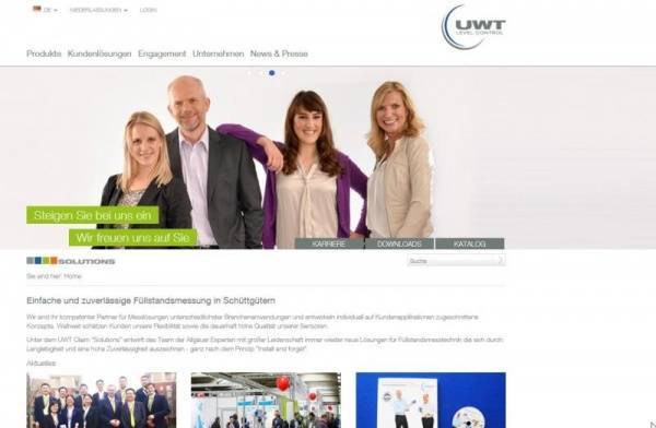 UWT erscheint im neuen Kleid Start der neuen Homepage ab Anfang April 2015
