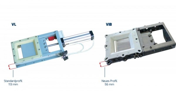 WAM führt neuen Flachschieber „Low Profile“ VIB ein  Niedrige Bauhöhe, nachstellbares Dichtungssystem, attraktiver Preis