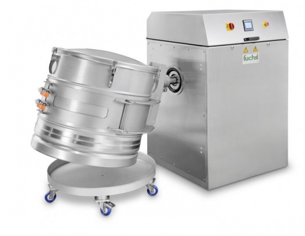Produktschonend Mischen mit MIXOMAT C-HE FUCHS Maschinen AG, Granges-Paccot auf der POWTECH in Halle 2, 217