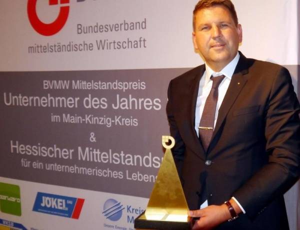 Axel Ebbecke ist Unternehmer des Jahres 2015 