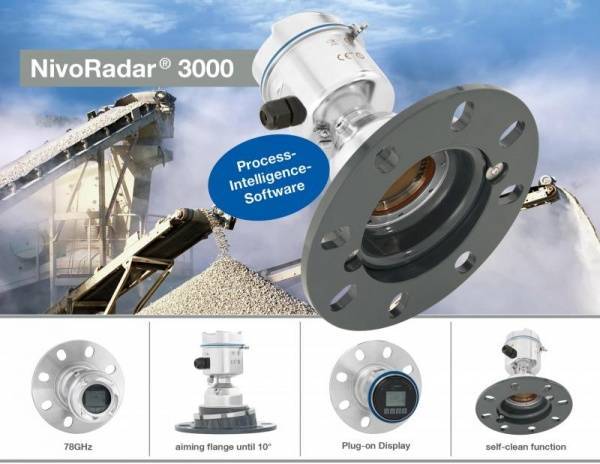 Neuer NivoRadar® NR 3000 Projektierungsalternativen mit berührungsloser Messtechnik 