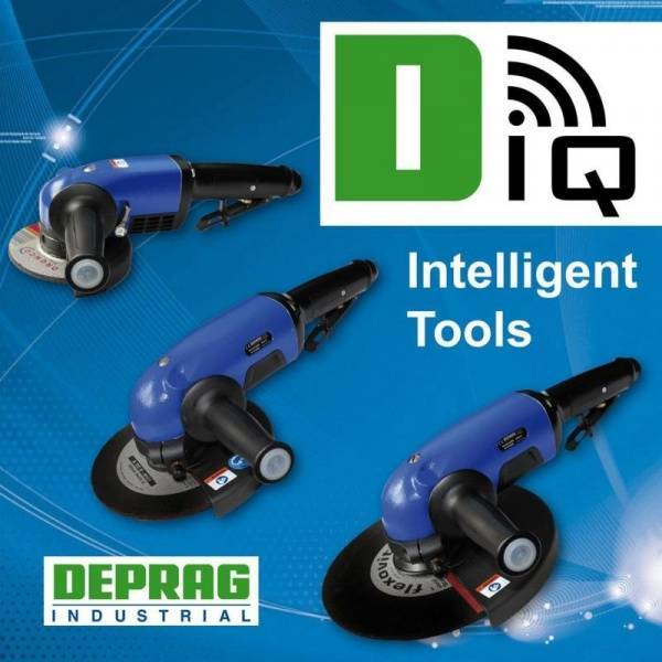 Die DEPRAG CZ + Industrie 4.0 = Druckluftschleifmaschinen DI Druckluftschleifmaschinen mit revolutionärer Technologie verfolgen permanent den aktuellen