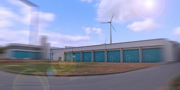 Neues Logistikzentrum im Werk Schöneck  
