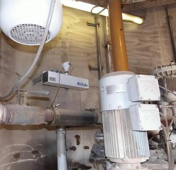 Kontinuierliche Staubüberwachung mit AirSafe Vermeidung von Ex-Zonen
