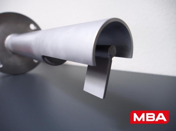 Die neue Halfpipe für den MBA800 Produkterweiterung bei MBA