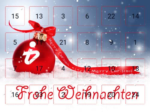 Adventskalender mit vielen Preisen Für unsere Facebook-Fans gibt es für die Vorweihnachtszeit einen digitalen Adventskalender