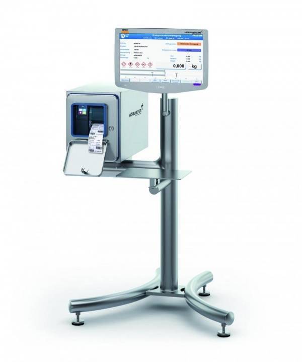 Prozessstation mit PC-integrierter Wägetechnik Neue Generation der Höfelmeyer Prozessstationen unterstützt optimal vernetzte Produktion