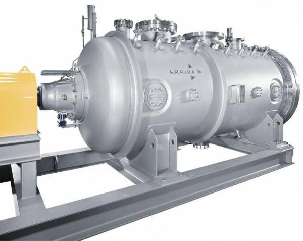 Druvatherm-Mischreaktoren von Lödige Für Betriebsdrücke bis 40 bar und Temperaturen bis 700°C