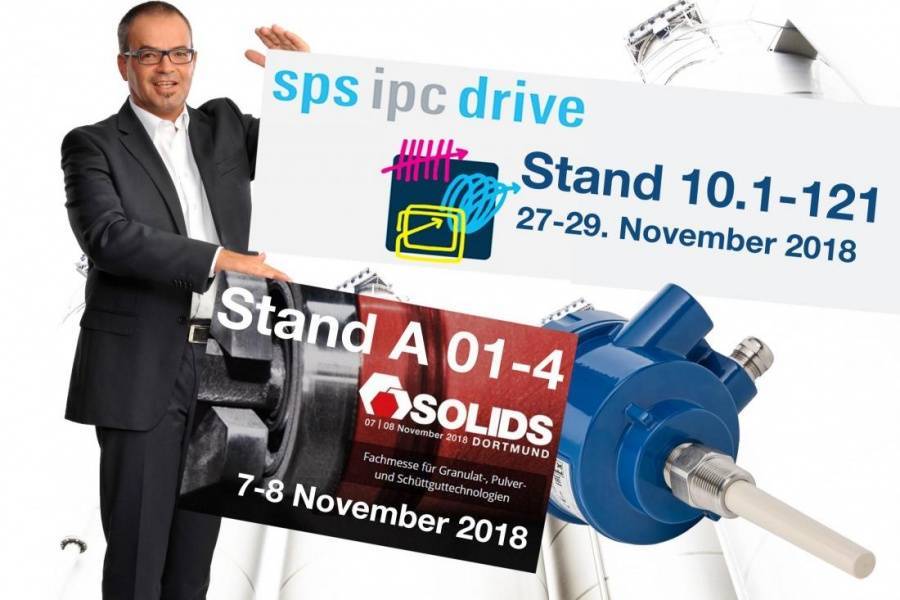 SOLIDS & SPS - Treffen Sie uns mit Ihrem kostenlosen Ticket Eine gute Gelegenheit unsere neue Flüssigkeitslinie kennenzulernen 