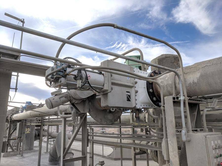 Absperrschieber HDPV2 für Zementpulver 
