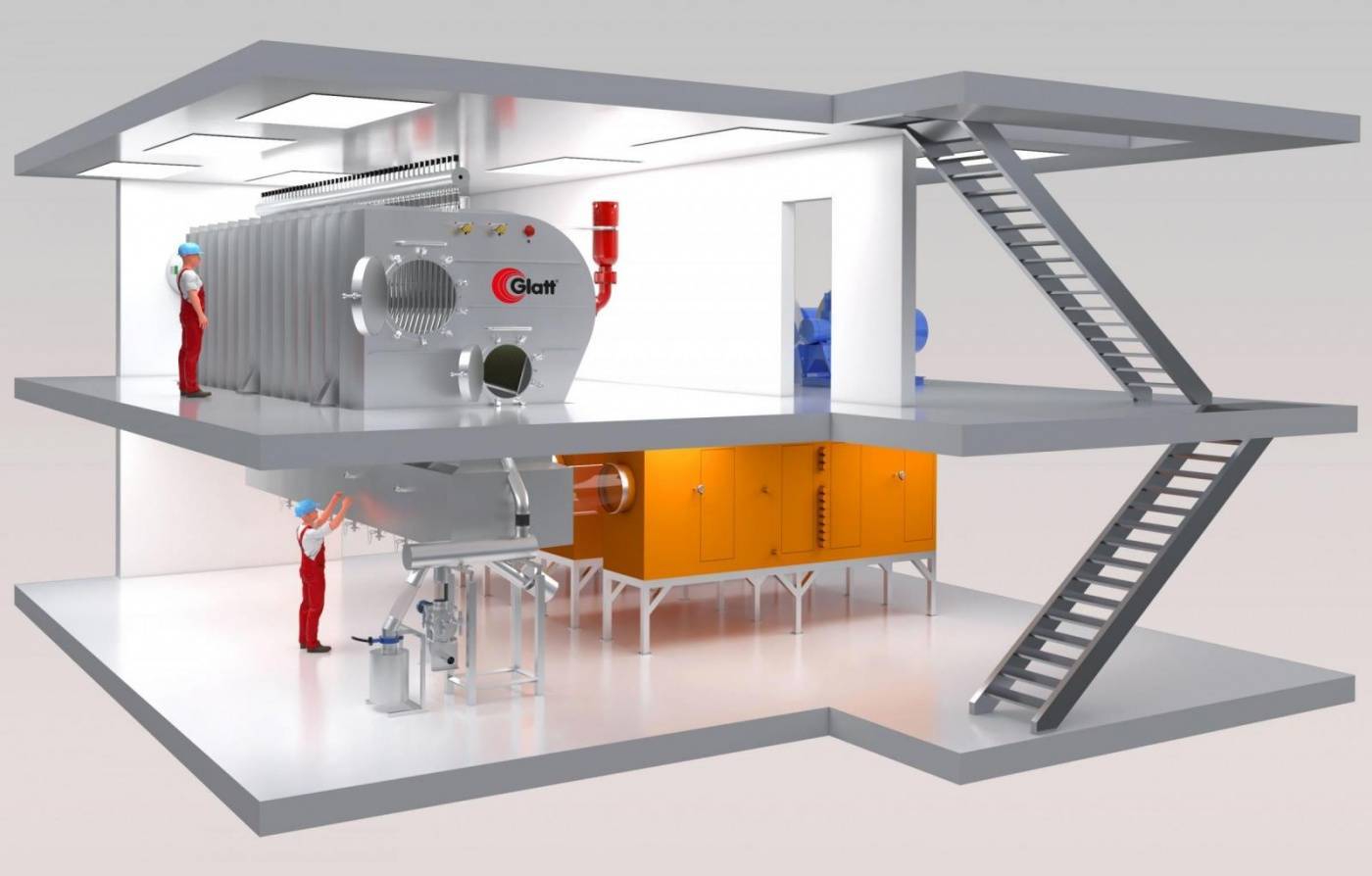 GF ModFlex: Wirbelschichtanlage im modularen Kompakt-Design Trendprodukte schneller sprühagglomerieren - binnen 12 Tagen betriebsbereit installiert 