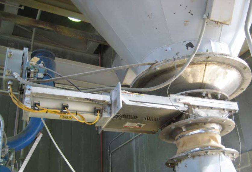 Clear Action Schieber im Einsatz eines Pharmaunternehmens 