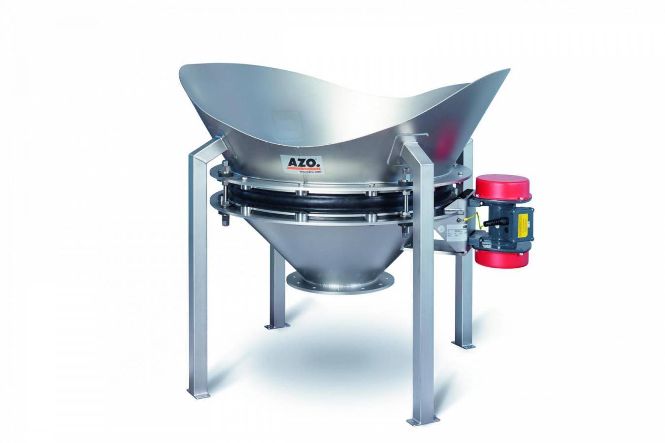 AZO Vibrationsboden – reinigungsfreundlich und hygienisch AZO auf der Powtech 2019