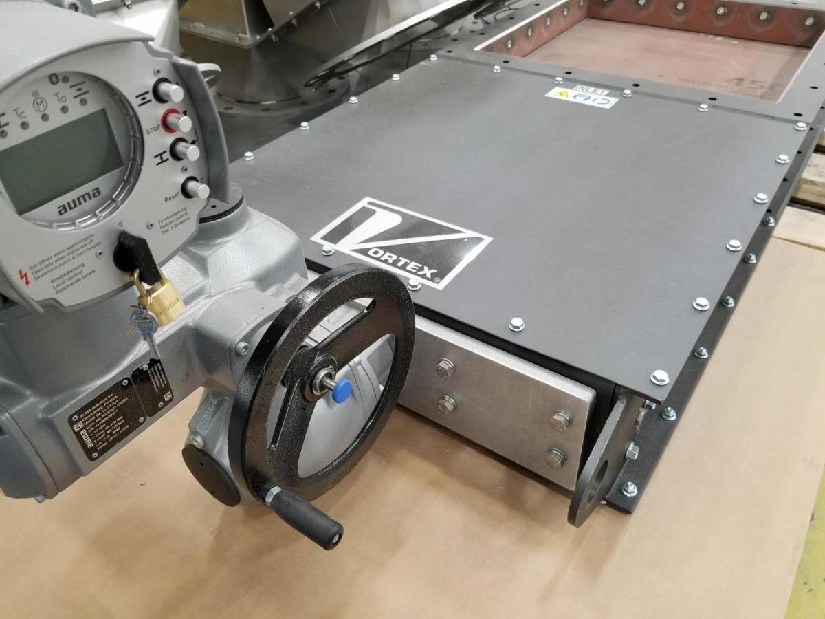 Titan Slide Gate – Absperrschieber für hohe Temperaturen 