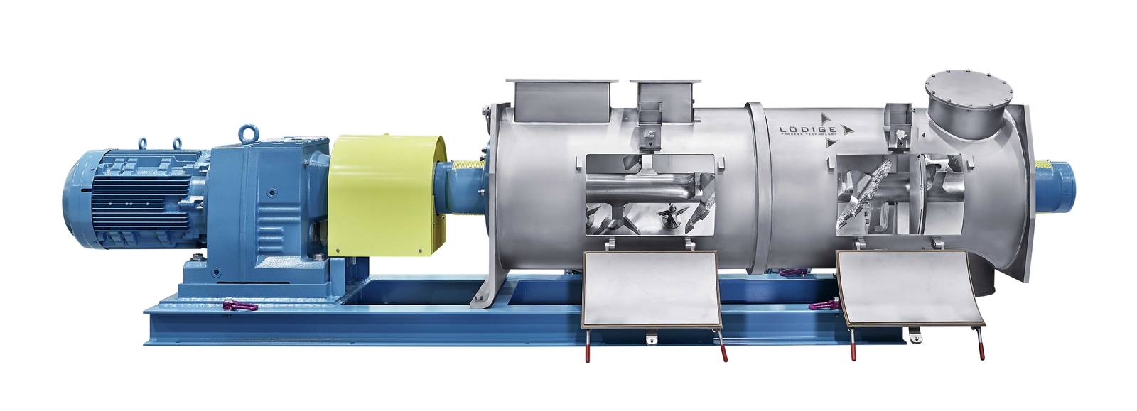Lödige auf der IFAT 2020 Pflugschar®-Mischer für die chemische und thermische Aufbereitung
