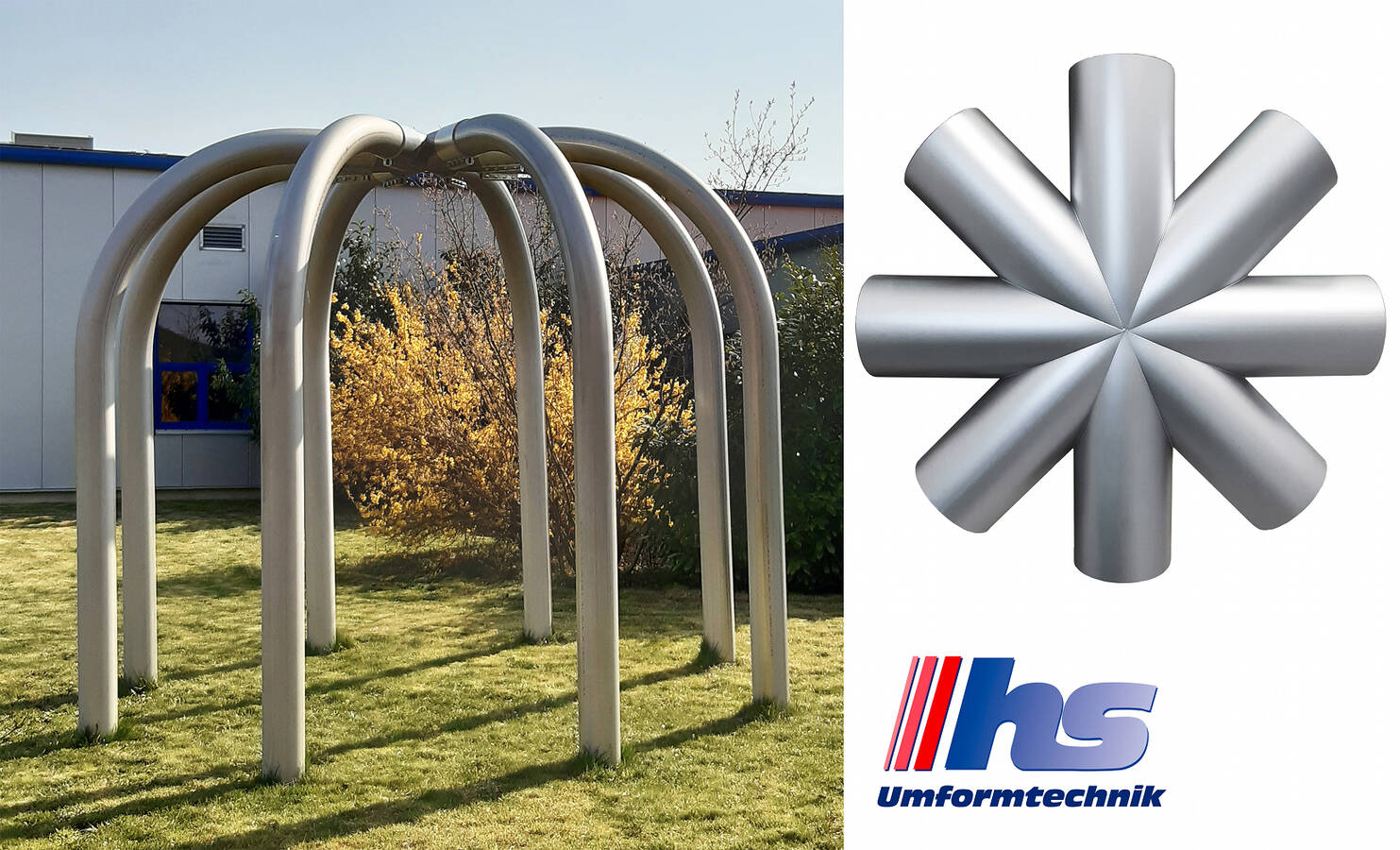 Edelstahl-Rohrsysteme für pneumatische Förderanlagen und mehr ... HS Umformtechnik GmbH