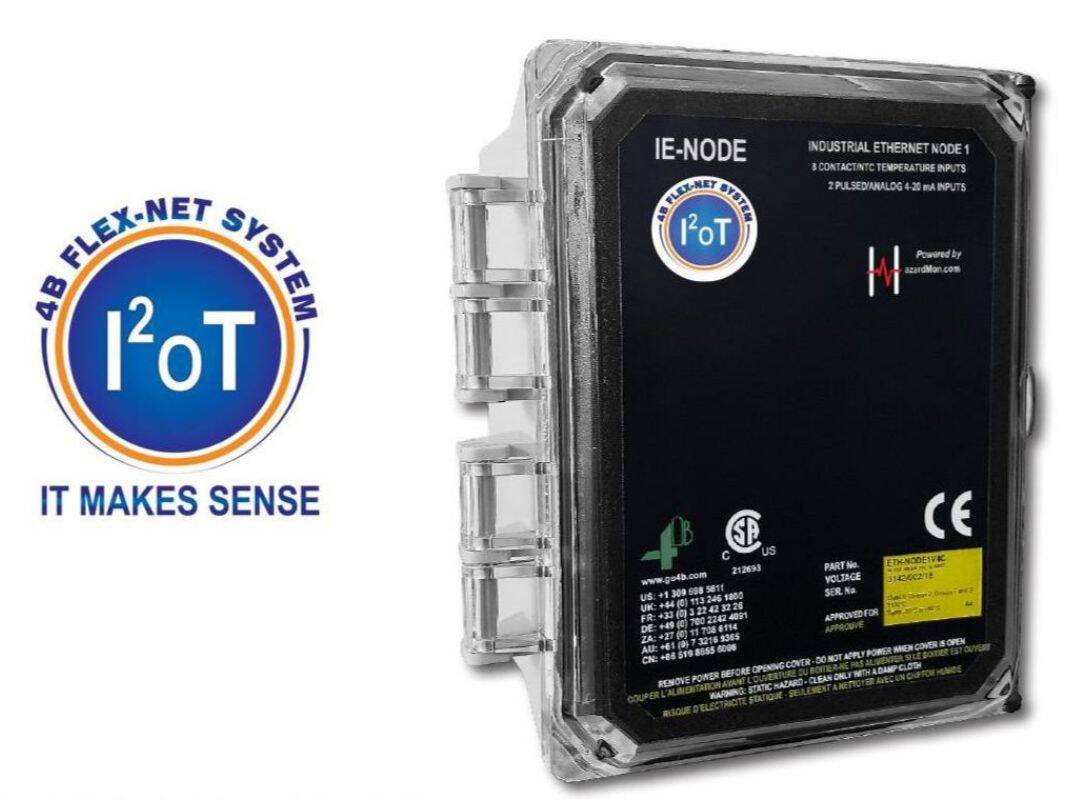 4b ie-knoten (ie-node) Remote-Sensorüberwachung für SPS- und Automationssysteme