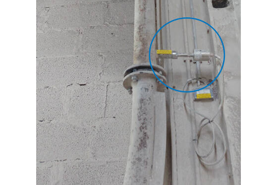 Kontinuierliche Mengenmessung von Kalksteinmehl Genaue Messung der Fördermenge mit SolidFlow 2.0