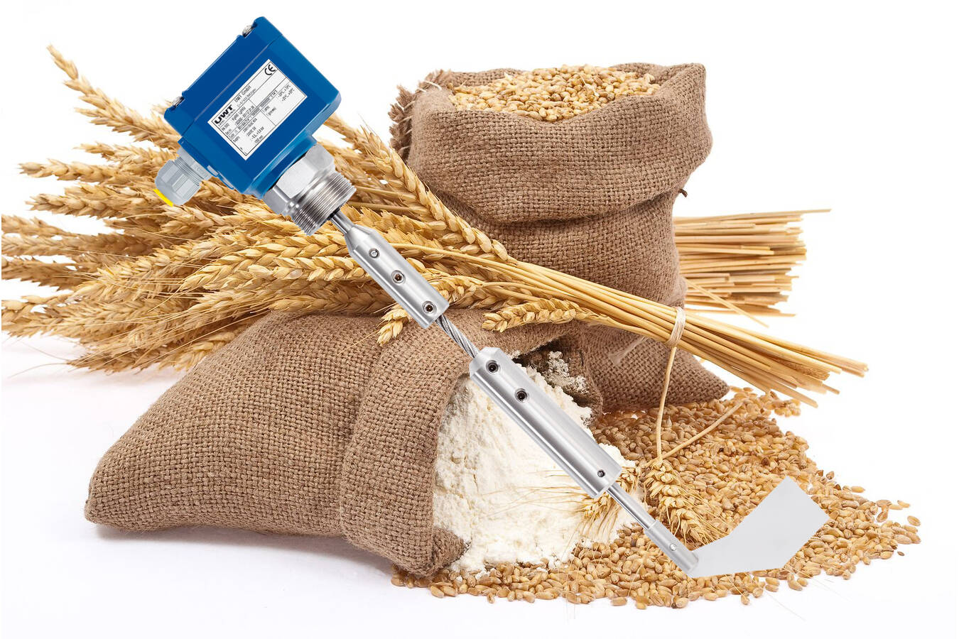 Drehflügel Rotonivo® die zuverlässige Lösung zur Füllstandsmessung Zuverlässige Lösung für Getreideanwendungen mit dem bewährten Drehflügelgrenzschalter