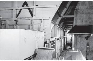 Abb.11 Bunker mit Kurzzellenband Typ KZB Abb.11 Bunker mit Kurzzellenband Typ KZB